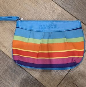 Ralph Lauren Y2K Colorful Striped Wristlet